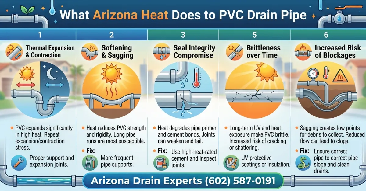 Arizona Heat PVC Pipe