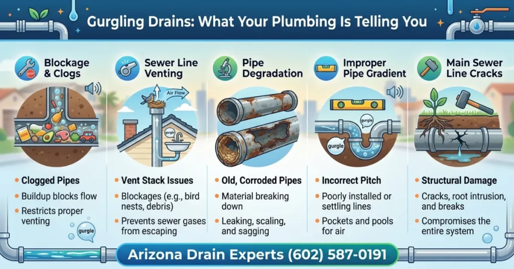 Gurgling Drains