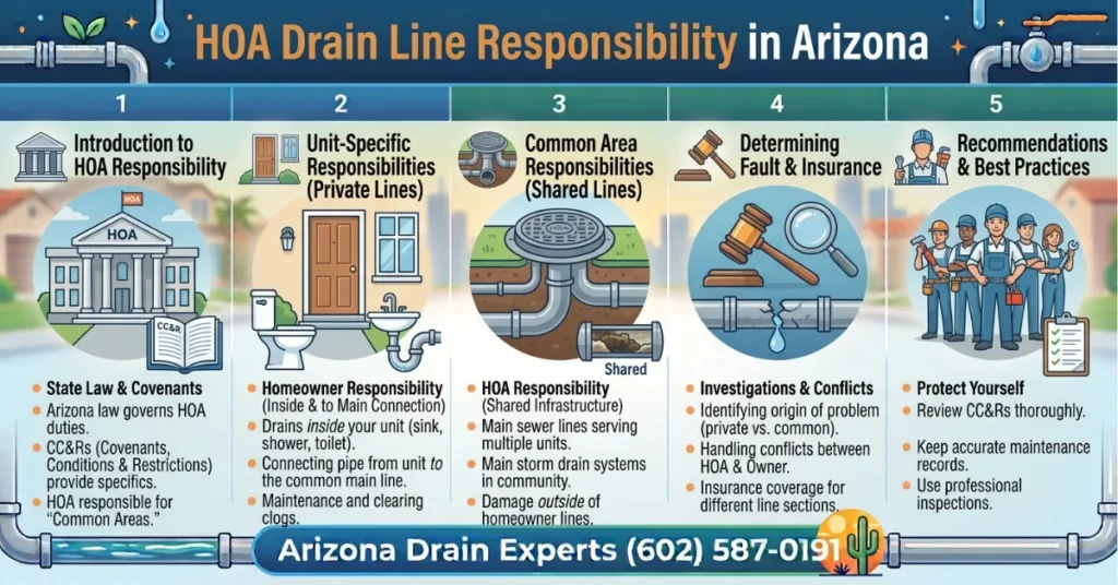 HOA Drain Line Responsibility Arizona