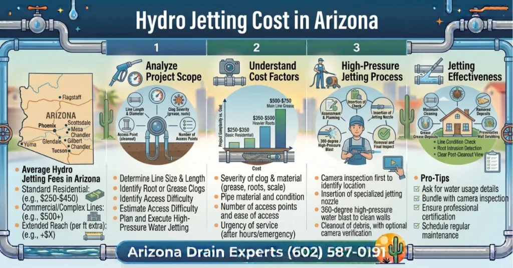 Hydro Jetting Cost Arizona