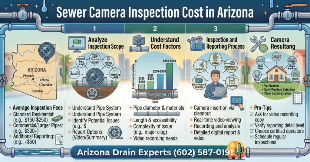 Sewer Camera Inspection Cost Arizona