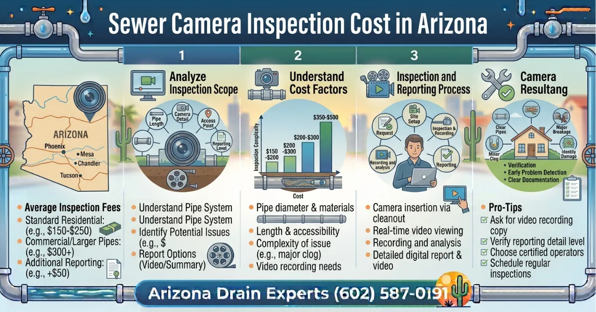 Sewer Camera Inspection Cost Arizona