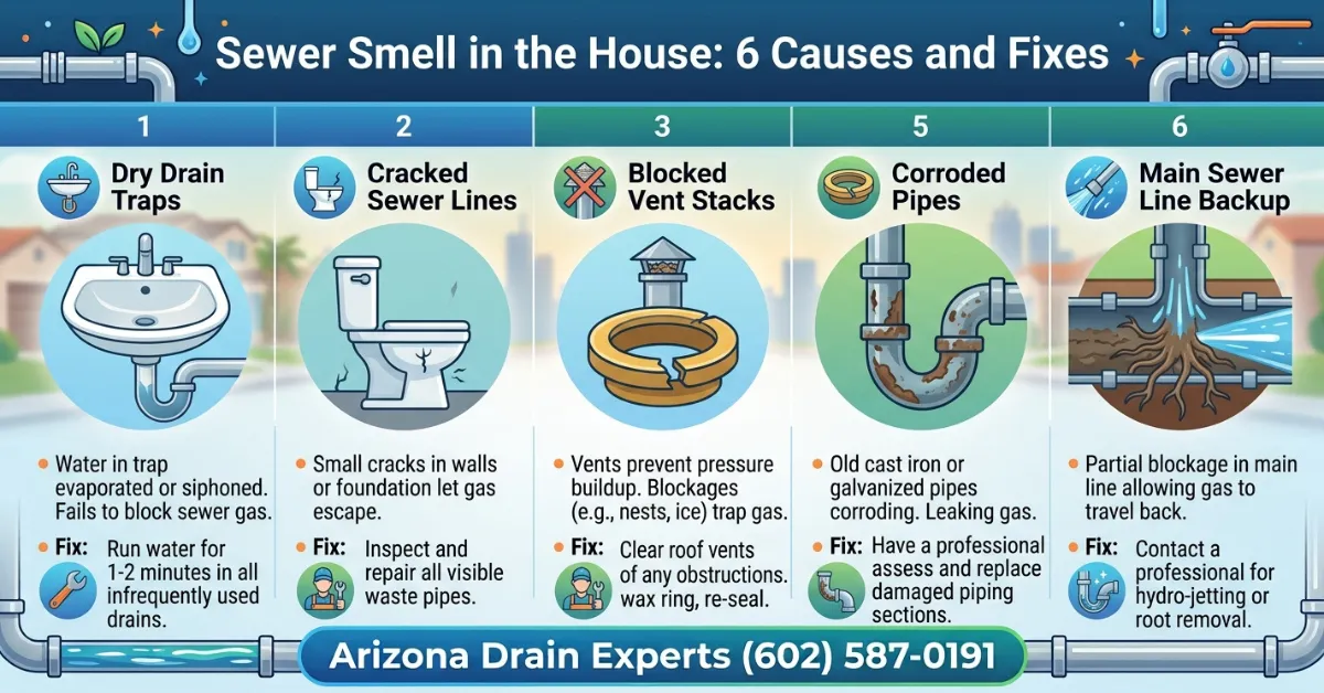 Sewer Smell in House