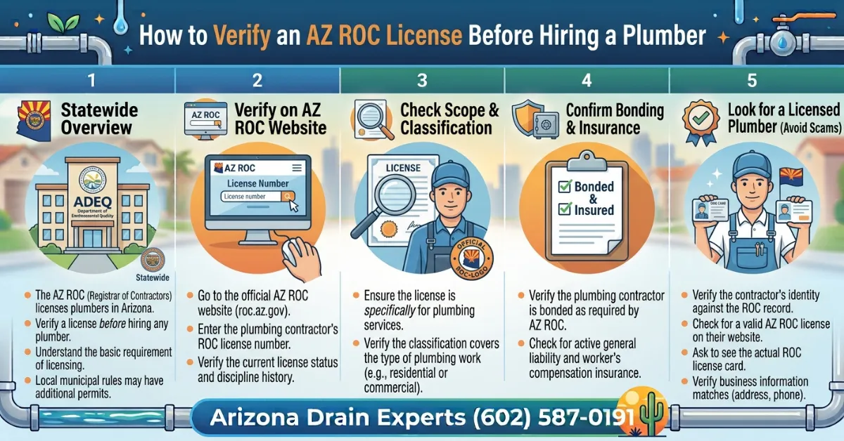 Verify AZ ROC License