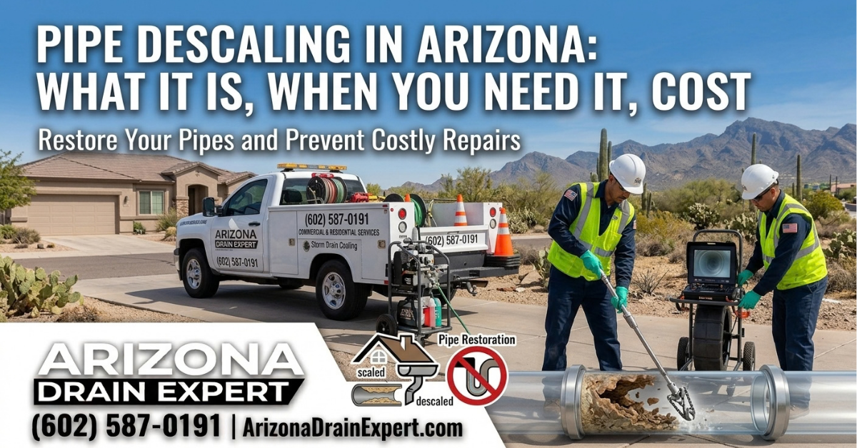 Pipe Descaling in Arizona