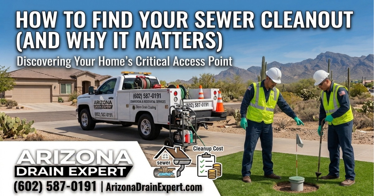 How to Find Your Sewer Cleanout
