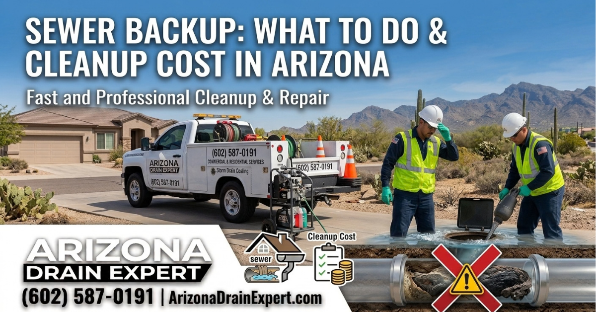 Sewer Backup Cleanup