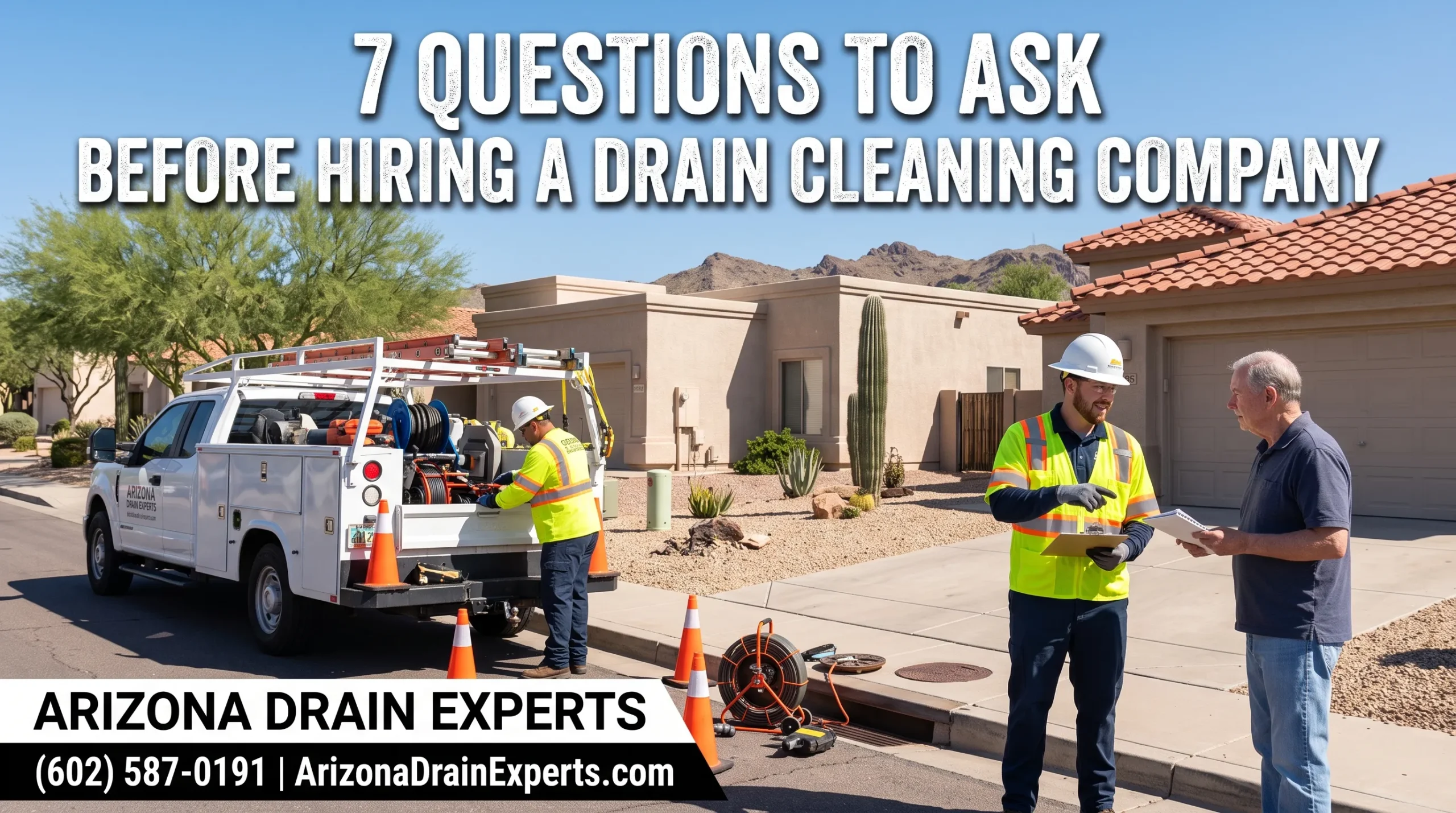 7 Questions to Ask Before Hiring a Drain Cleaning Company
