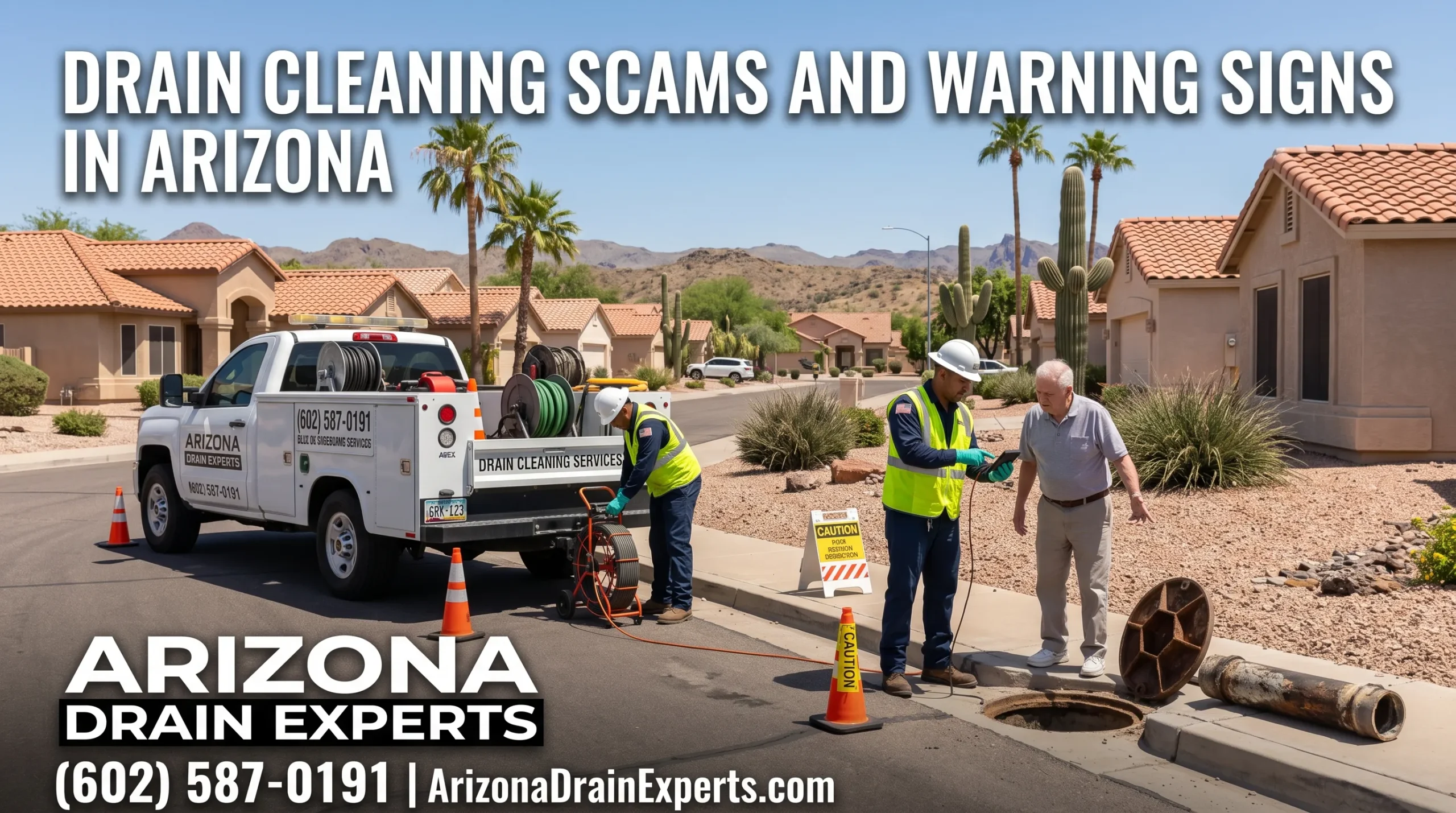 Drain Cleaning Scams and Warning Signs in Arizona
