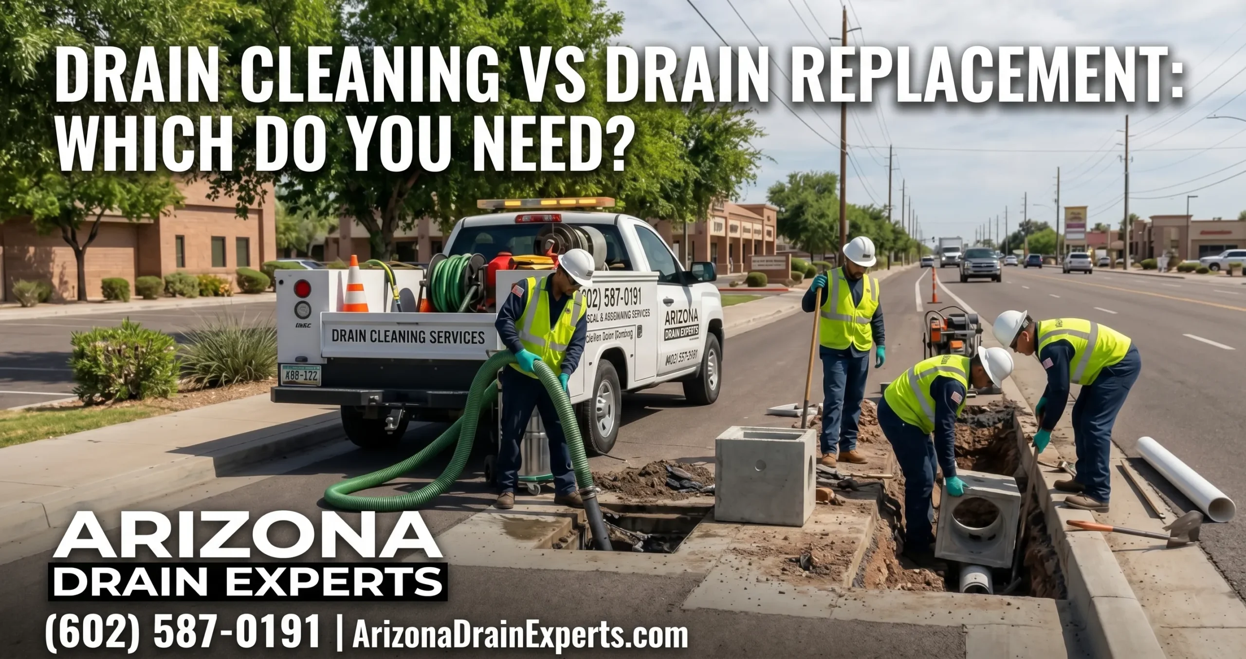 Drain Cleaning vs Drain Replacement Which Do You Need