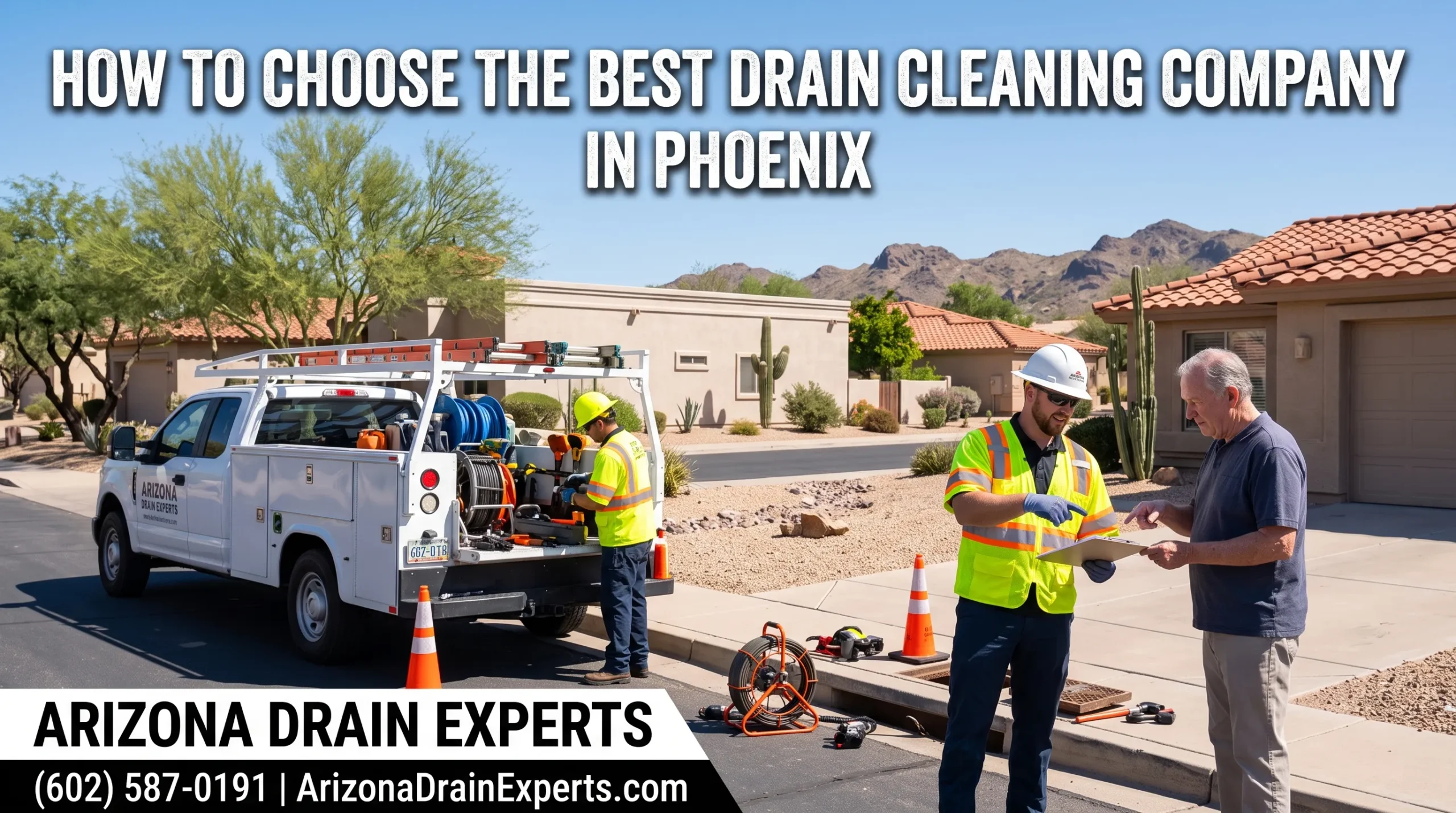 How to Choose the Best Drain Cleaning Company in Phoenix